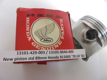 13101-429-003 Piston std 89mm Honda XL500 1978-1982 new 