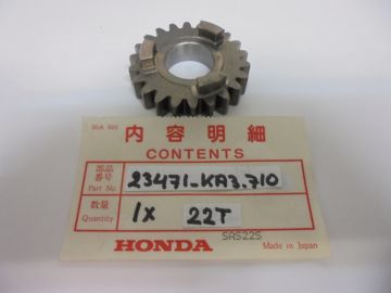 23471-KA3-710 Gear gearbox 22T CR125 79 and later