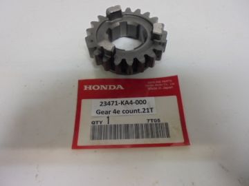 23471-KA4-000 Gear 4th countershaft 21T CR250RB used as new