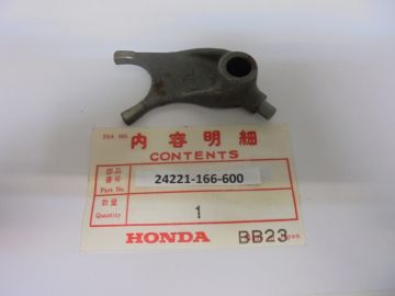 24221-166-600 Fork (L) gearshift CR80 RA/RB 1980 1981