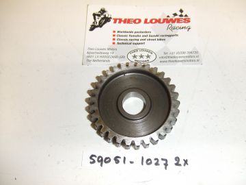 59051-1027 Gear idlle 30T KX80 1980 and 1981