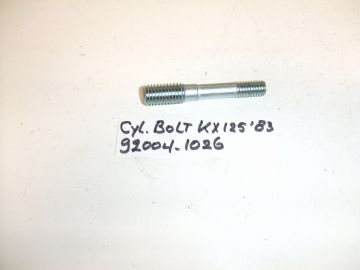 92004-1026 Bolt cylinder KX125 1983 poss later