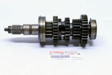 26H-17411-02 Axle main assy complete gearbox XVZ1200 / XVZ13