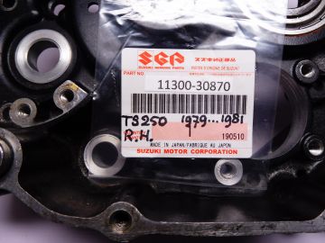 11300-30870 Crankcase R.H. With new bearings TS250 79-81 used as new