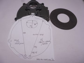 Used with new inner plate seat outer 2 & 4 RG500 Mk.1 to Mk.6