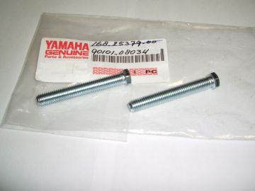 168-25379-00 / 90101-08034 Bolt chain extractor rear (as set) Yamaha TD/TR2-3 / TZ250-350 A-G new