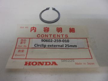 90602-259-010 Circlip external gearbox CR250