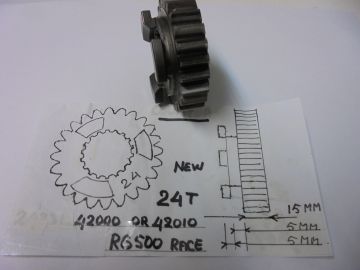 Gear gearbox 24th RG500 racing 1977 up