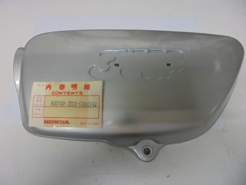 83700-333-010NQ Cover frame left Honda CB350/4  1972up Silver very little scratshes but as new