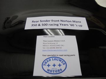 Fender rear front Norton Manx 350 & 500 racing '60 up