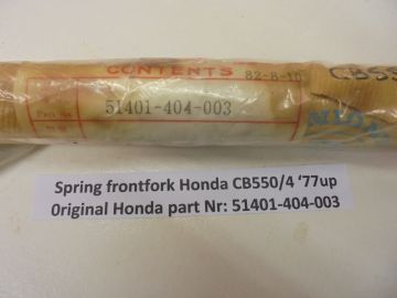 51401-404-003 Spring Front fork CB550/4 1977up 
