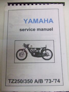 Service manual (combination)TD/TR3/TZ250-350 A/B 1973 1974 racing English