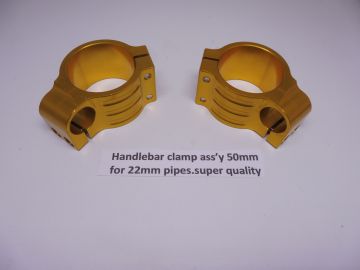 Universal Handlebar clamp assembly 50mm Set