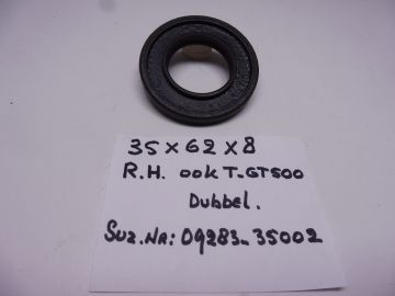 09283-35002 Oil seal R.H. Crankshaft Orig.Suzuki T-GT500 35x62x8