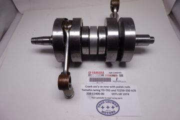 328-11400-00 Crankshaft Yam.TD-TR3 and TZ's A-B used but perfect 