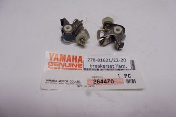 278-81621/22-00 Contact breakersets L & R Yam.RD250-RD350-RD400 New