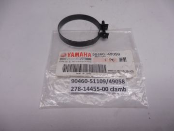 90460-49058/51109/278-14455-00 Clamp hose joint carb.TZ250-350 75 till '80 new