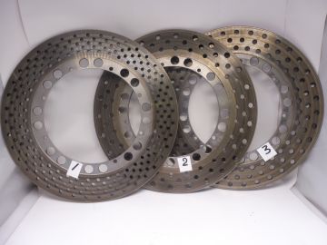 409-25831-00 Disc frontwheel TZ250-350 till 1982 and TZ750 used see picture your choice No:3 sold