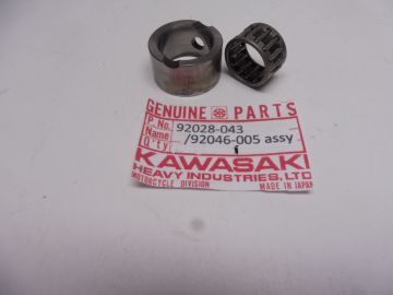92046-005/92028-043 Needle bearing assy compl.Kaw.S1-2-3/KH250-400/A1-7 as new