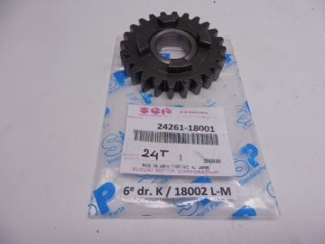 24261-18001 Gear 6e drive 24T Suz.T250-350/GT250-380 as new