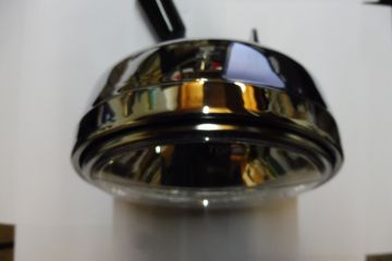 35100-45030 Headlamp assy 190mm H4 chrome housing and ring Suz.GT-GS models see picture and size.  