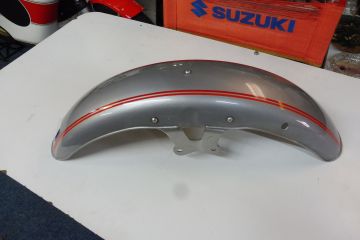 53111-45410-019 Front fender Suzuki GS650 / GS750 / GS850 /1100 Silver/orange striping >NEW