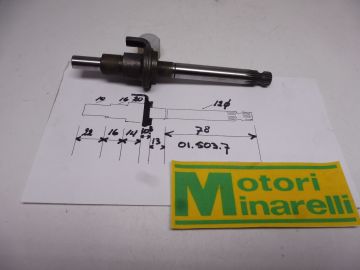 01.503.7 Shaft (gearshift) Minarelli 4 or 5 speed models see picture and sizes