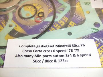 Minarelli P6 gasket set