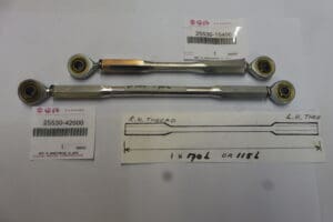 25530-15420 / 25530-15400 Rod link gear shift L and R. thread RGB500