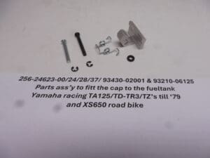 256-24628/23/24/37/93430-02001/93210-06125 Hook-spring-pin ass'y cap Yam.TA125