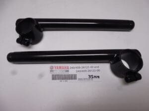 Alternative view of 240/409-26121-00 and 22-00  Handlebar ass'y 35mm L.+R. Yam.racing TD/TR2-3 and TZ's '68 till'80 New loc.Y.5/8