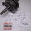 12200-40200/41610 Crankshaft Suz.RM125 '78 '79 or '80?? see pict.