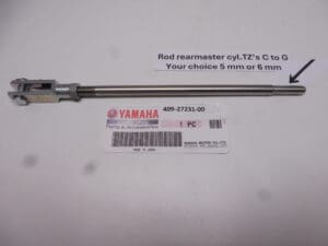 3G2/409-27231-00 Rod mast.cyl.rear TZ's F-G >5 or 6mm to the cyl.<