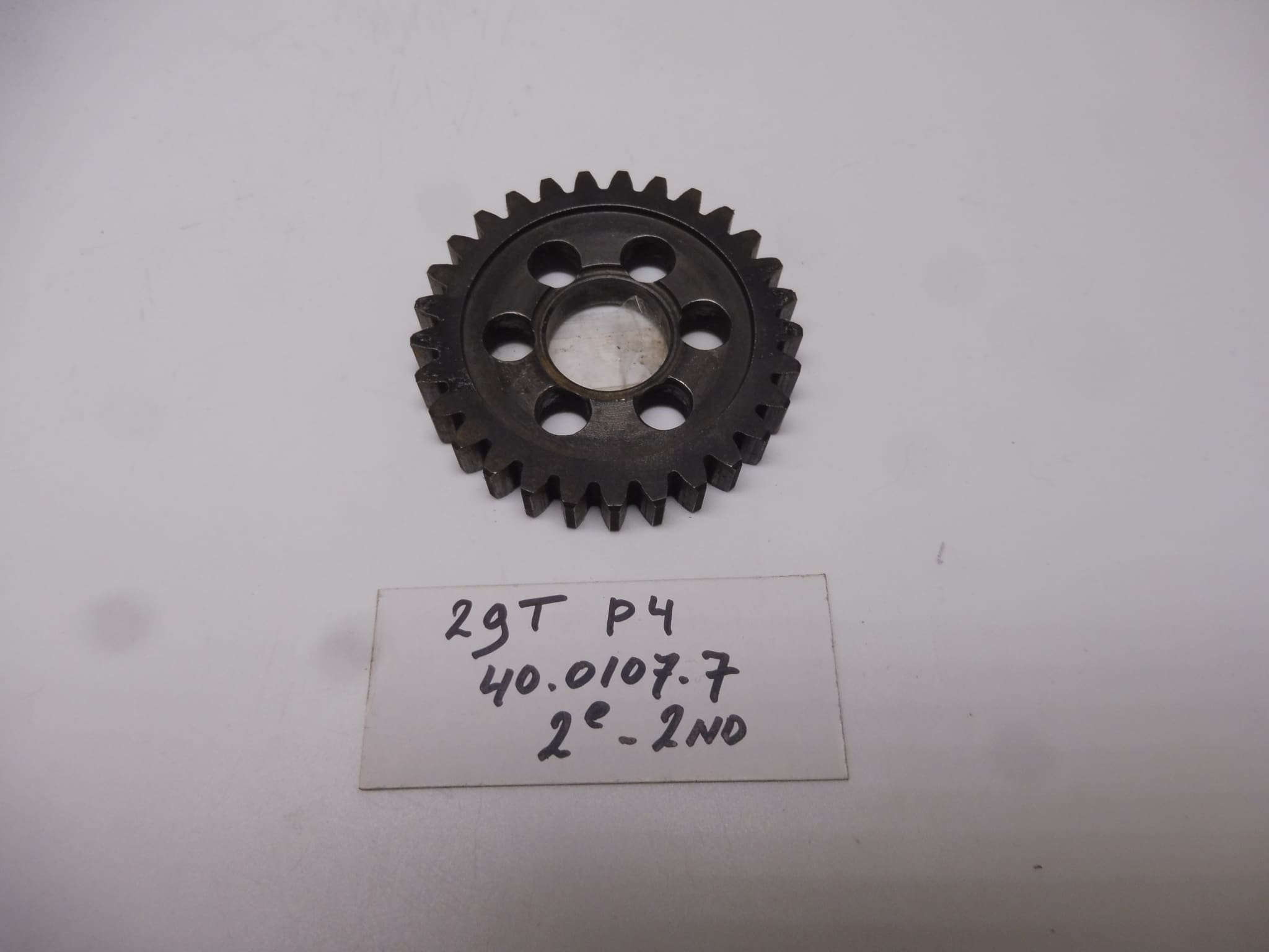 40.107.7 / 40.0107.7 Gear 2nd 29T (on second.shaft) Minarelli P4 models new