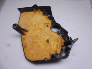 Alternative view of 11360-43400 Cover front sprocket Suzuki GSX 550 ES/EF original new