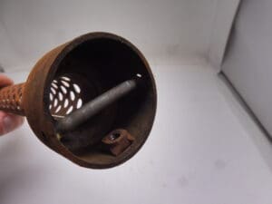 Alternative view of 18033-??? Baffle tube exhaust Kawasaki 2-stroke original NOS