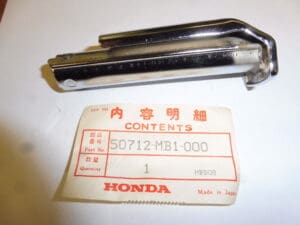 50712-MB1-000 Bar left pillion footrest Honda VF700/VF1100 new