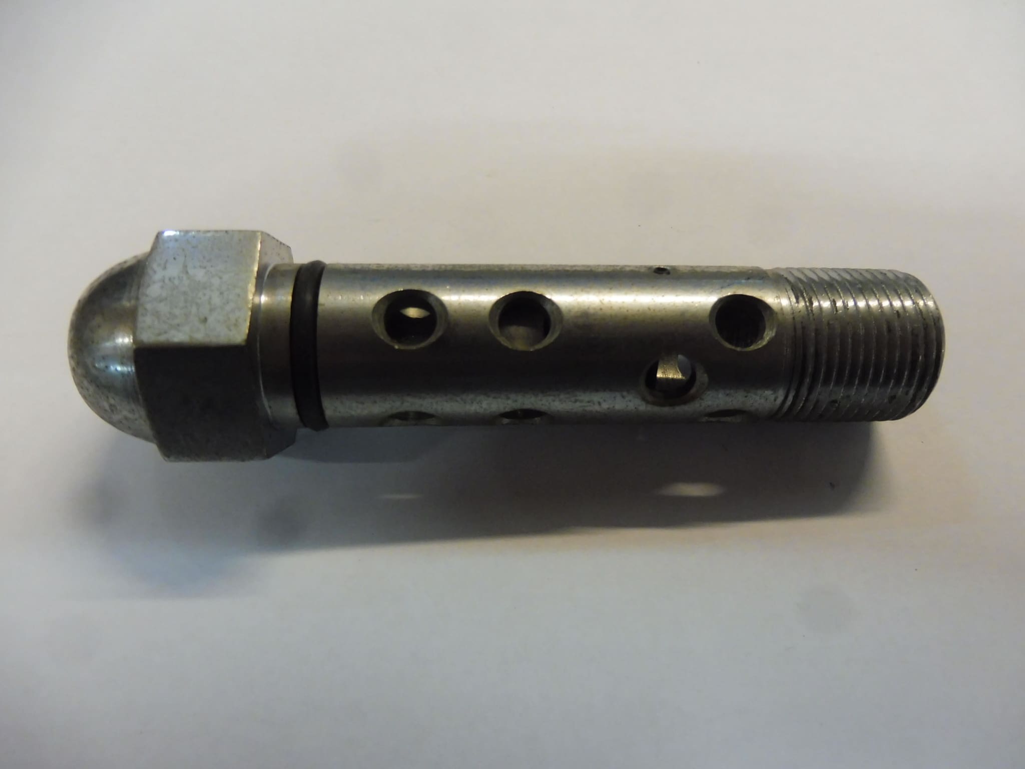 15420-300-000 Oil filter bolt L. 80mm CB 400/500/550/750/900/1100 chrome
