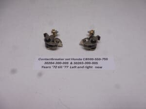 30203/04-300-005 Contact/breaker set (2) Honda CB500/550/7504cil.