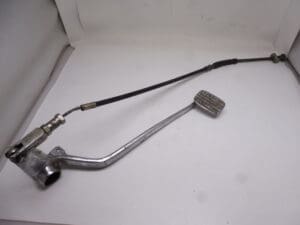 43110-11000 Rear brake pedal Suzuki T20 '65-'69 with cable used