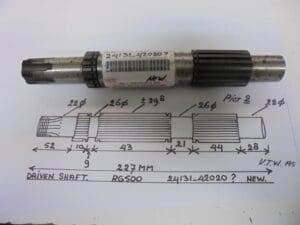 Suzuki - 24131-42000 / 42010 / 42020 - RG500 - Transmission