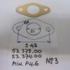 Minarelli - 53.372.0 / 53.374.0 - G1 automatic/P6/P3/P4/W3 - Carburetor