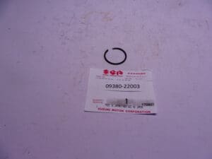 09380-22003 Circlip ring transmission TS250 / TS400 / GS400 till GS750