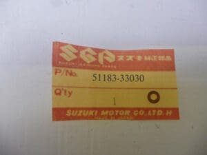 Suzuki Vulring pakking voordemper origineel onderdeelnummer 51183-33030 |Theo Louwes Motoren en Race