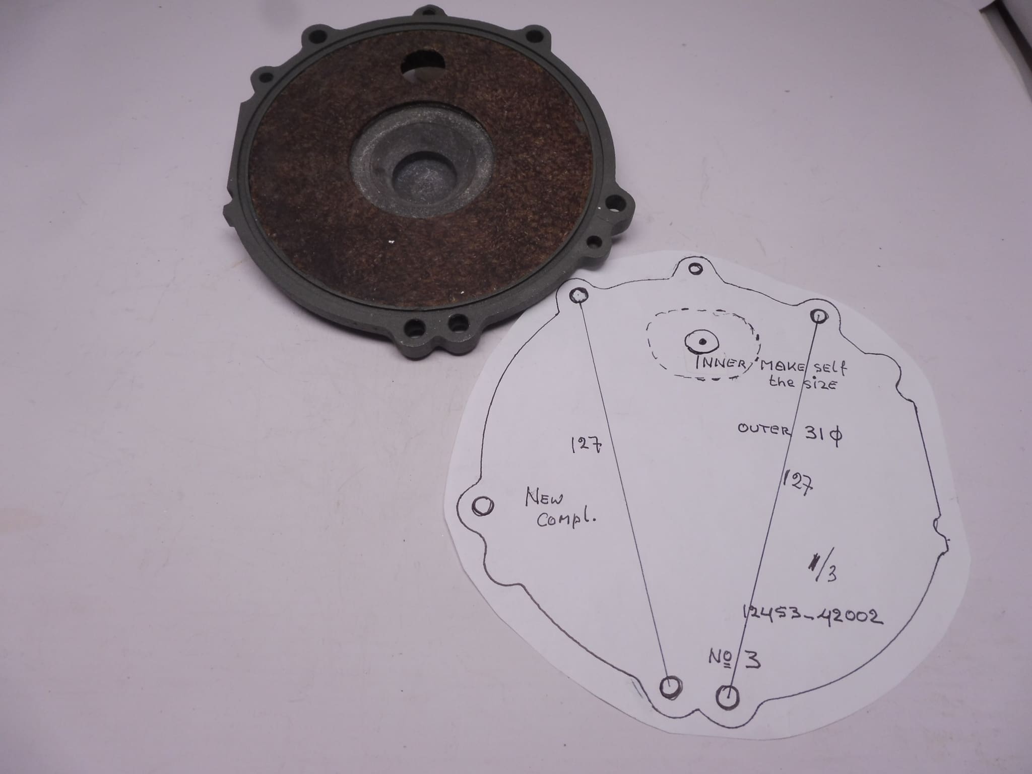 Suzuki New seat outer 2 & 4 only need inner hole original Part number 12453-42000/ 12453-42002 new |Theo Louwes Motors and Racing