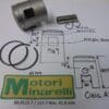Minarelli - 62.0115.7 / 117.7 Pist.assy 41.0mm - 80cc/P6 Corsa Corta/P6/P3/P4/W3 - Piston