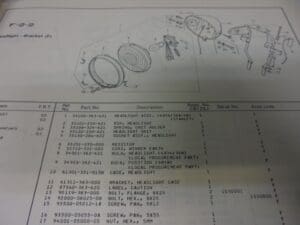 Honda - New partbook CB125 J-3 - CB125 - Parts Book