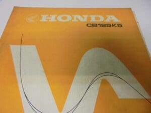 Honda - New partbook CB125 K5 - CB125 - Parts Book