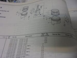 Honda - As new partbook CB250 N - CB400 N - CB250 - Parts Book
