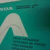Honda - As new partbook Honda CB250 RSA-RSC-RSZC - CB250 - Parts Book
